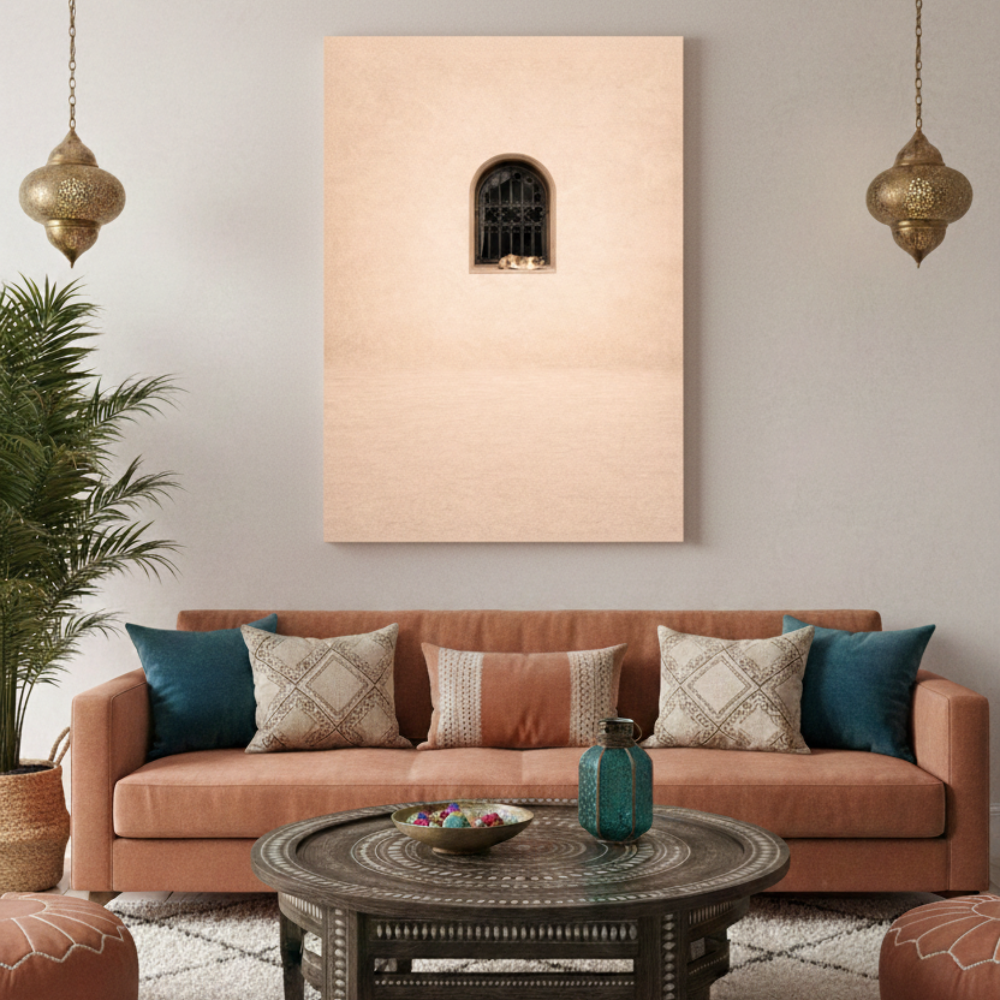 KOLORS artwork room mockup