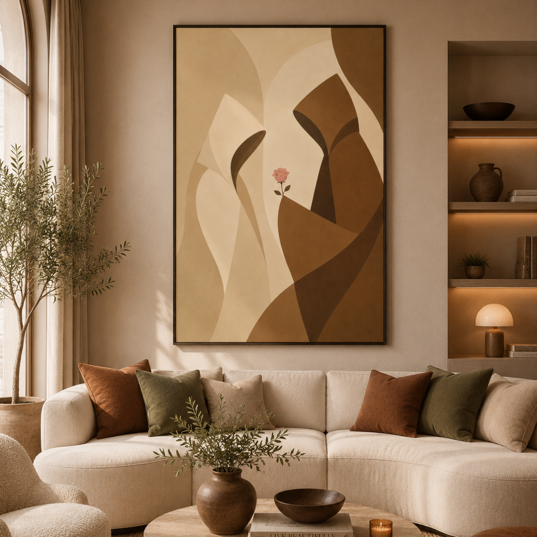 KOLORS artwork room mockup