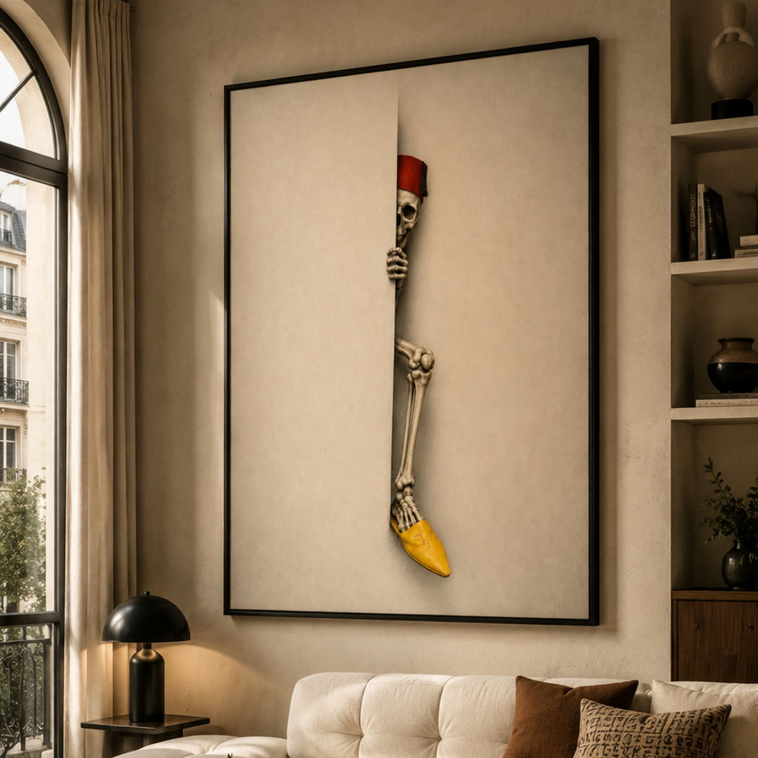 KOLORS artwork room mockup