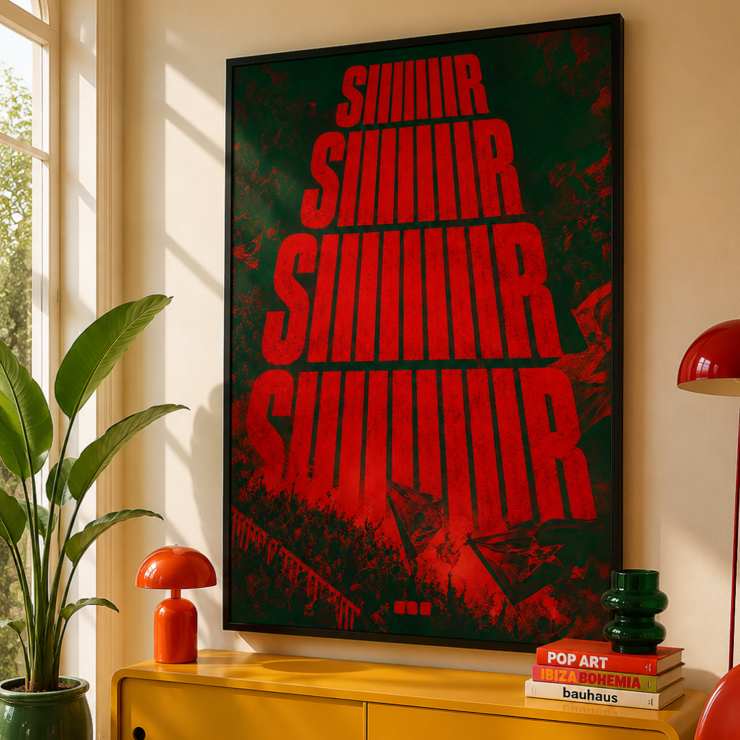 KOLORS artwork room mockup