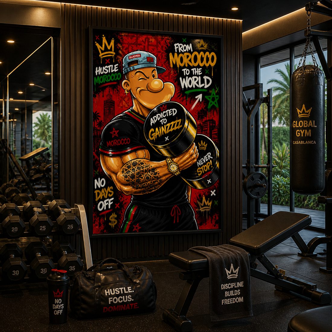 KOLORS artwork room mockup