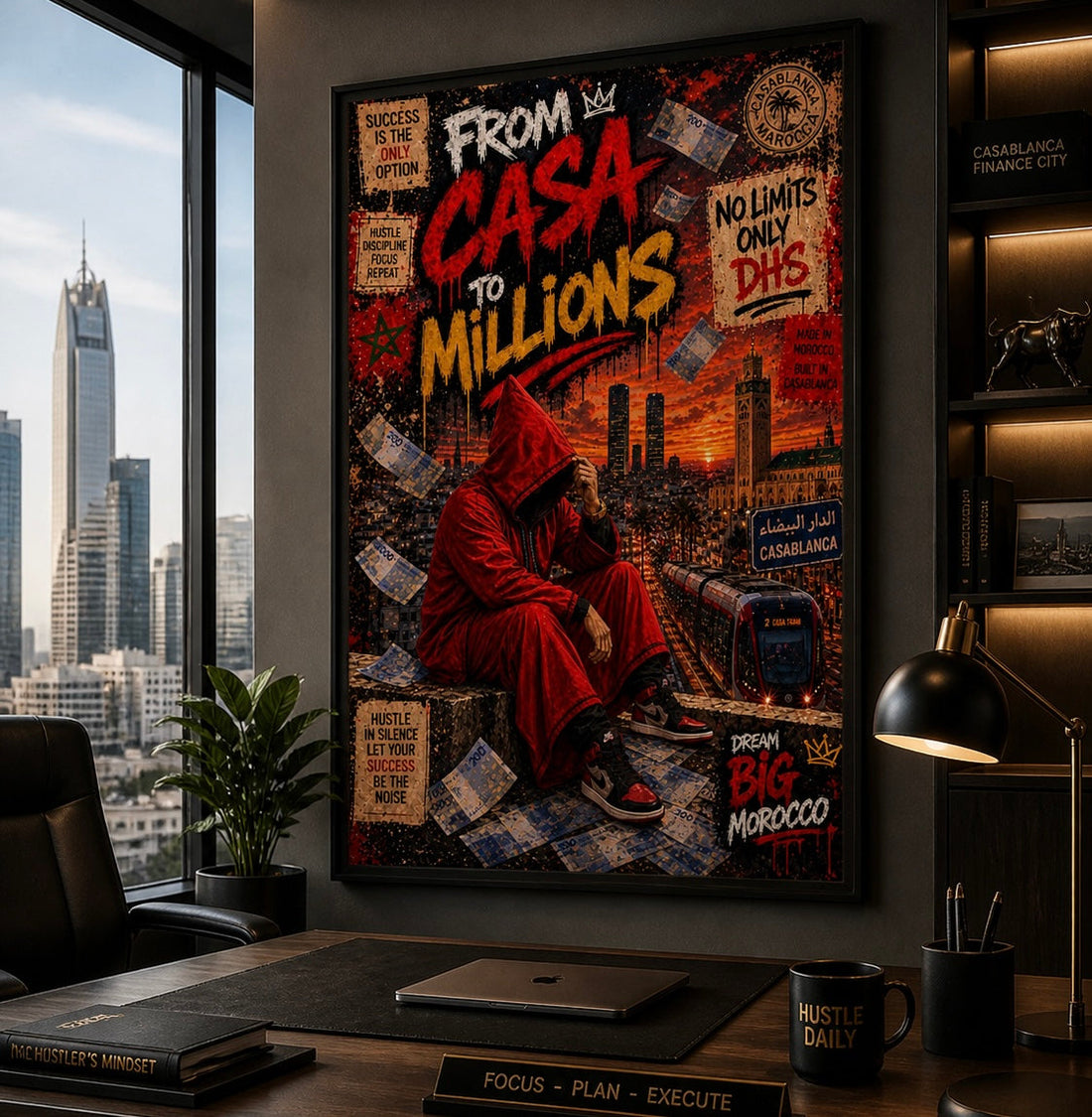 KOLORS artwork room mockup