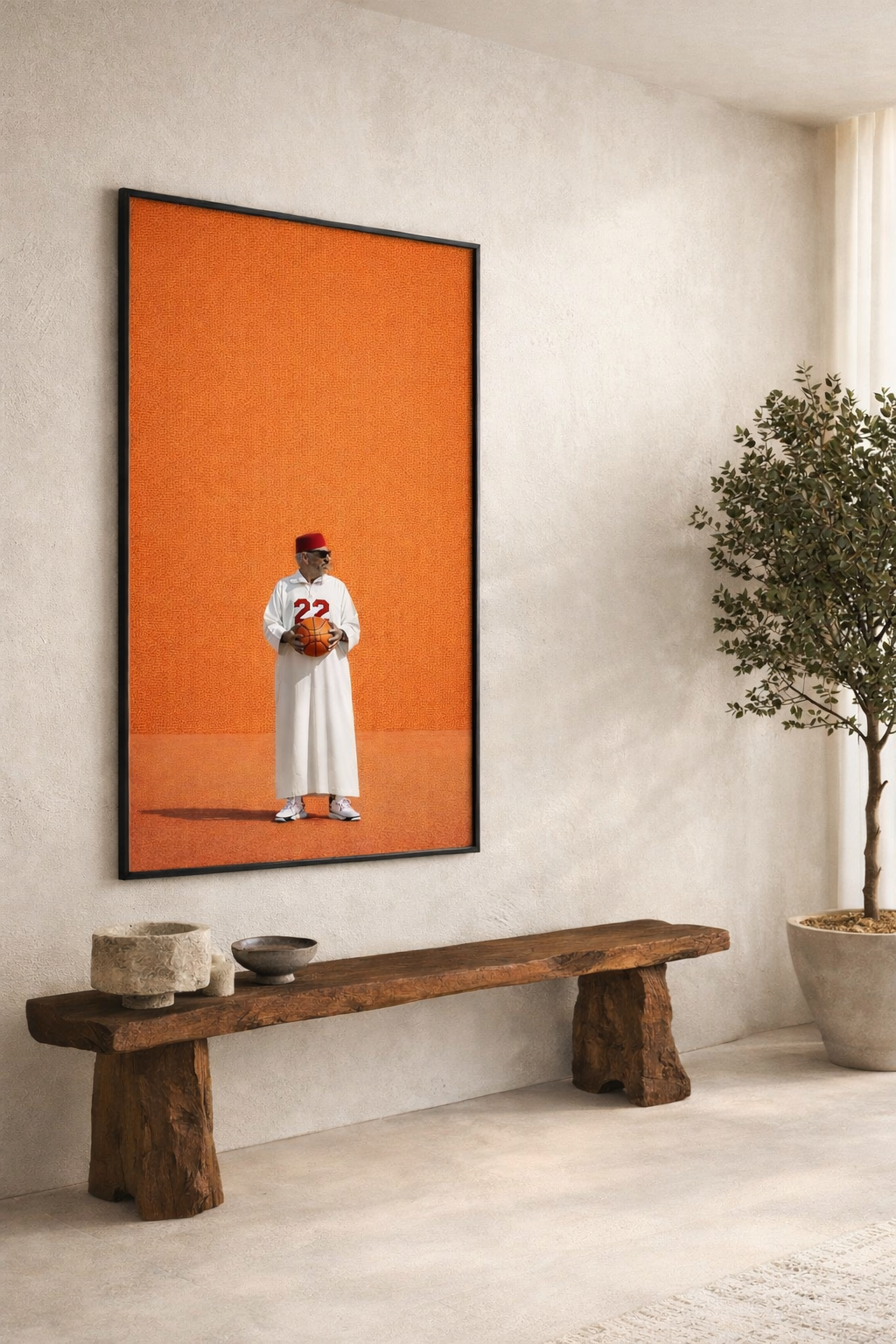 KOLORS artwork room mockup