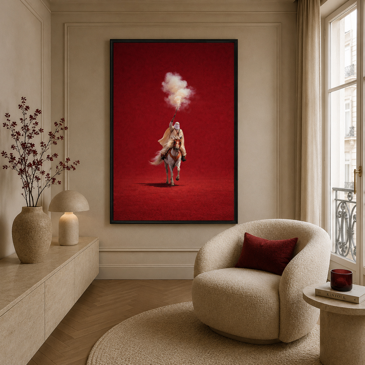 KOLORS artwork room mockup
