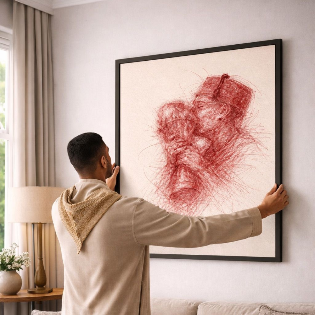 KOLORS artwork room mockup
