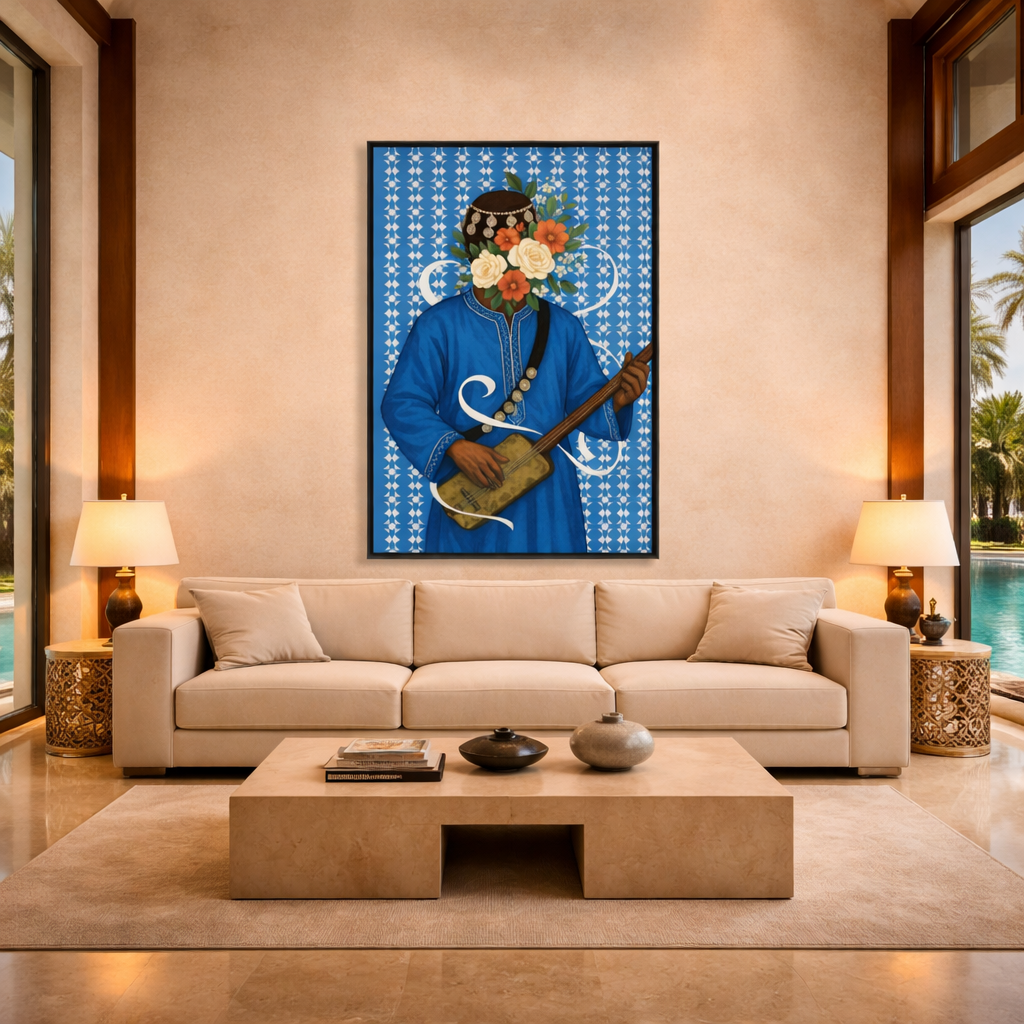 KOLORS artwork room mockup