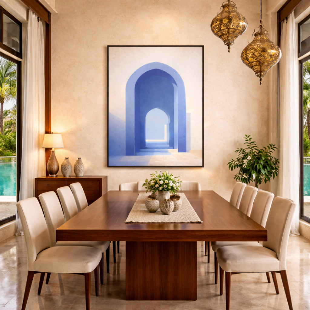 KOLORS artwork room mockup