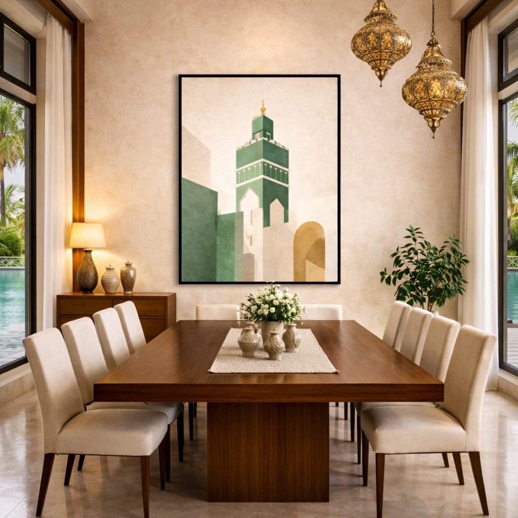 KOLORS artwork room mockup