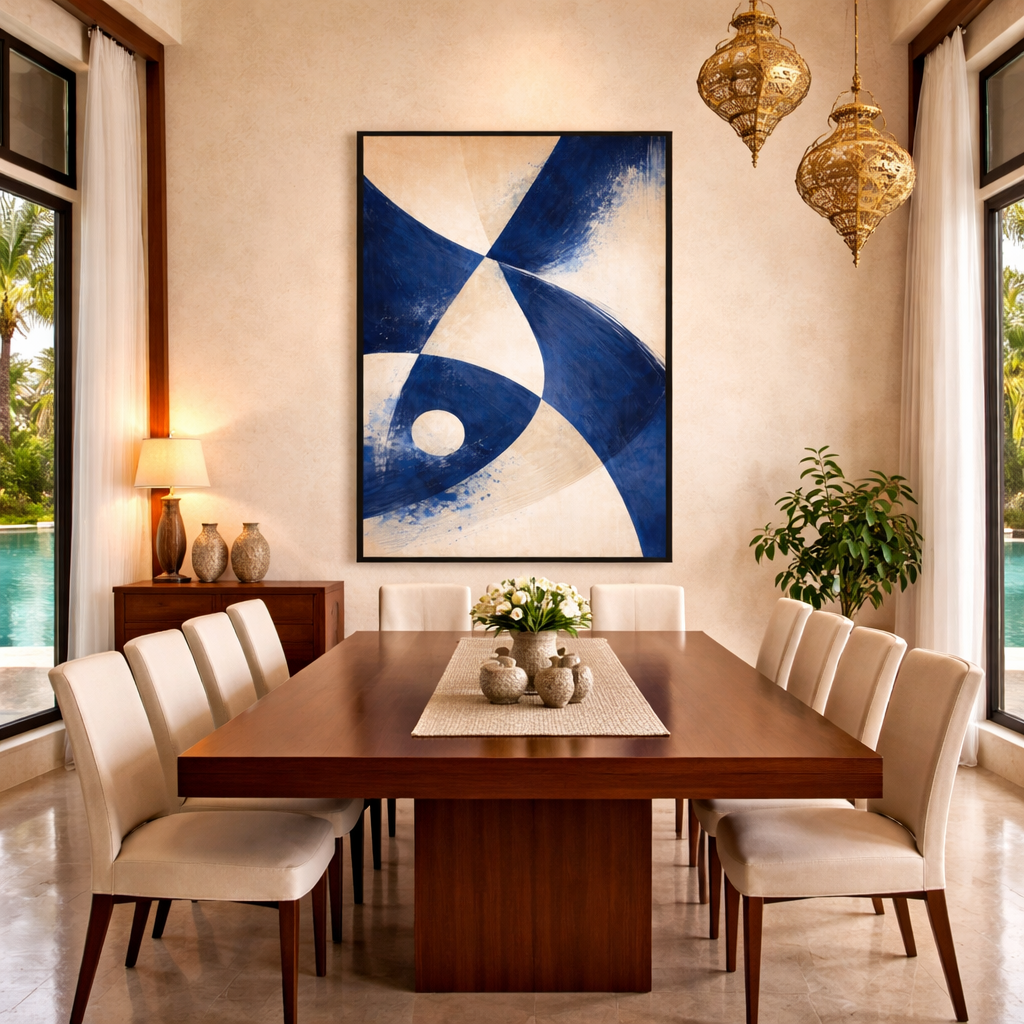 KOLORS artwork room mockup