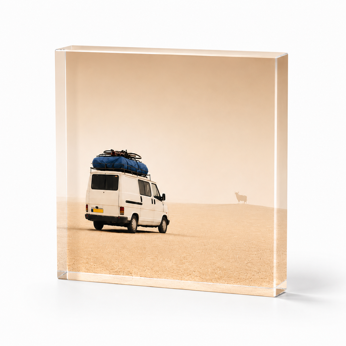 Bloc Acrylique – Souvenir d'enfance J5 – 15x10cm, Bloc en Plexiglas 25mm