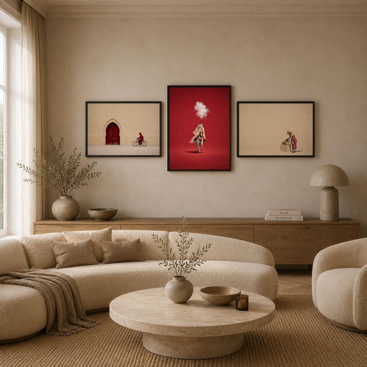 KOLORS artwork room mockup
