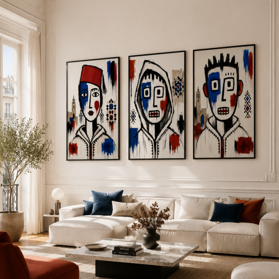 KOLORS artwork room mockup