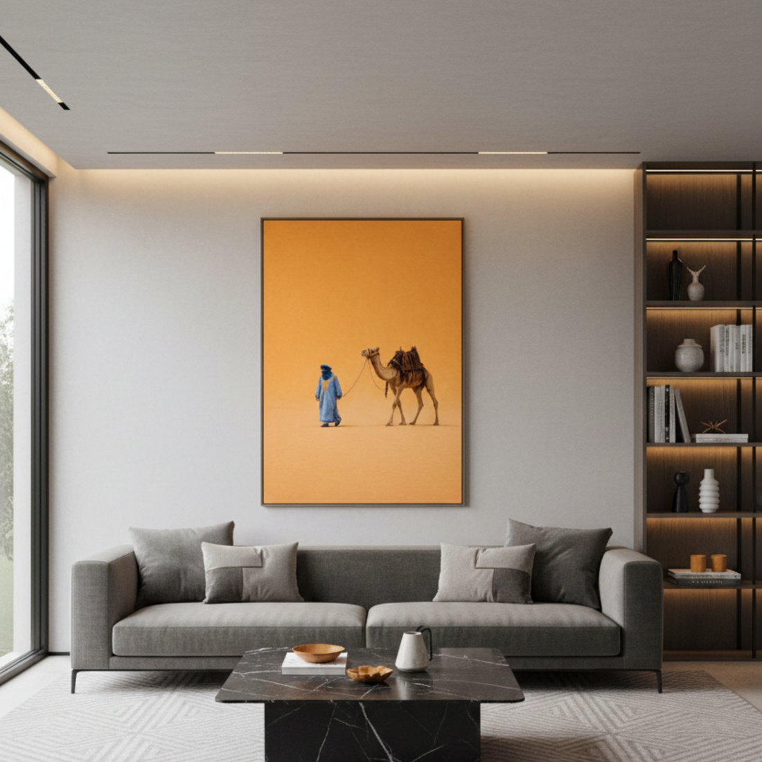 KOLORS artwork room mockup