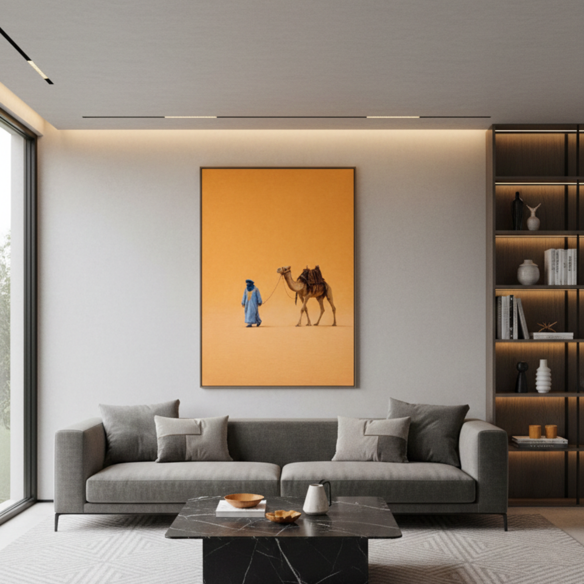 KOLORS artwork room mockup