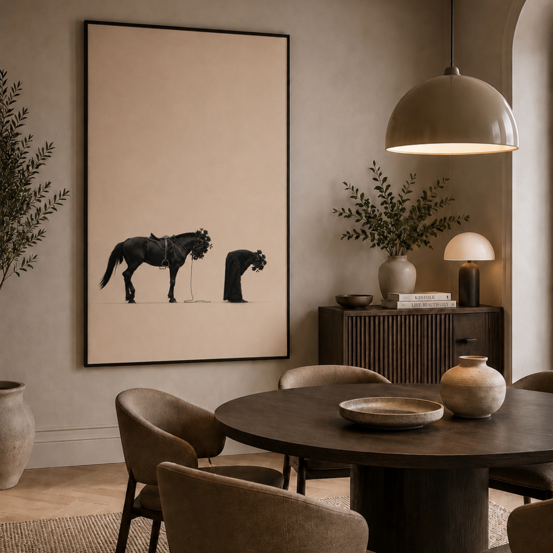 KOLORS artwork room mockup