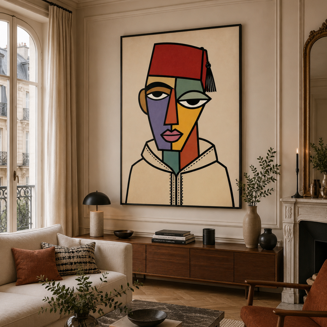 KOLORS artwork room mockup