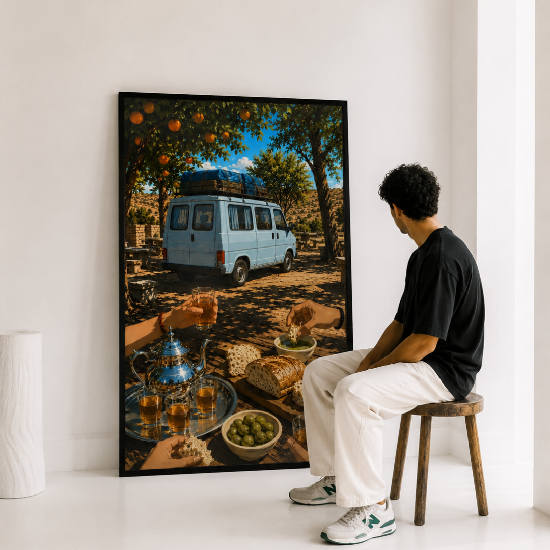 KOLORS artwork room mockup
