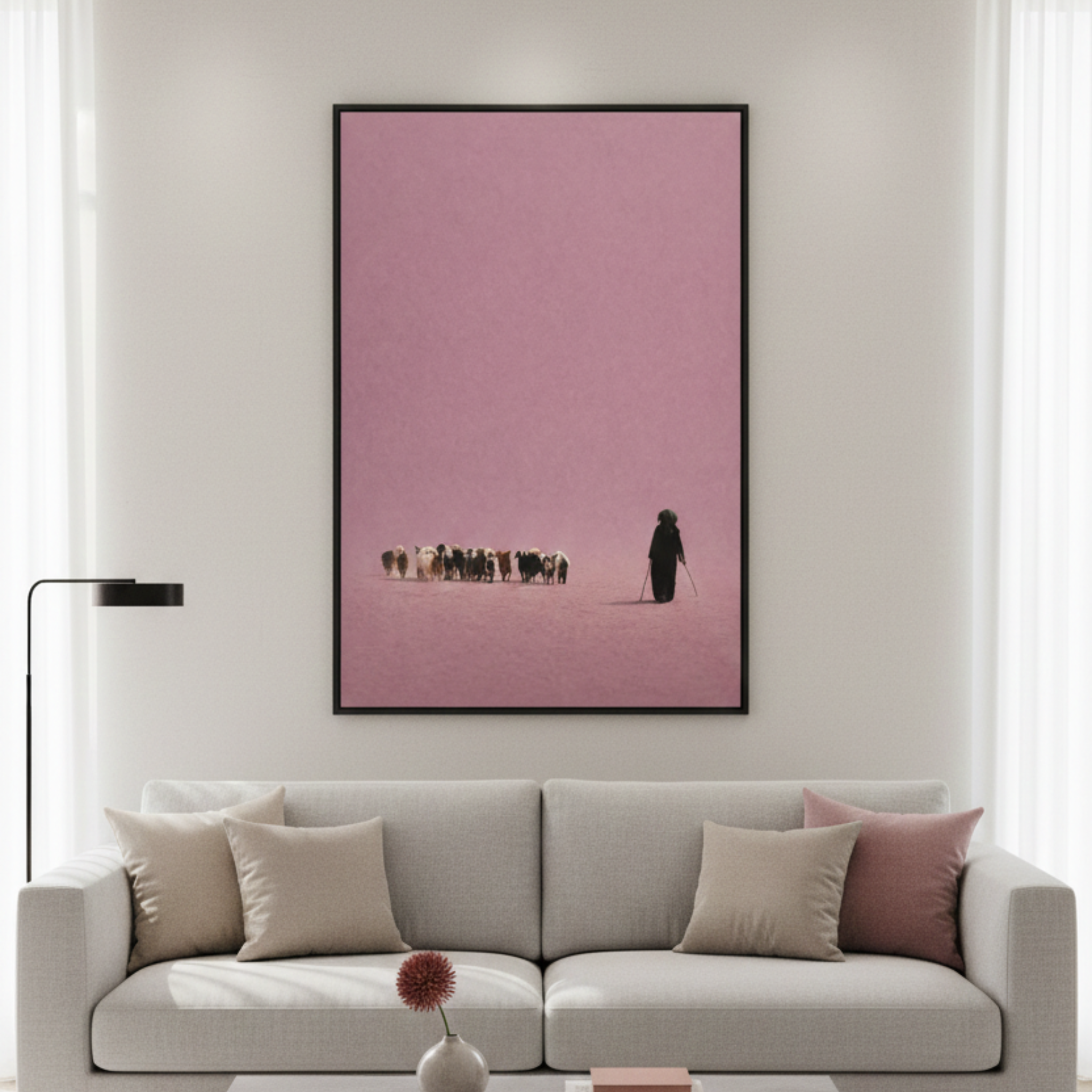 KOLORS artwork room mockup