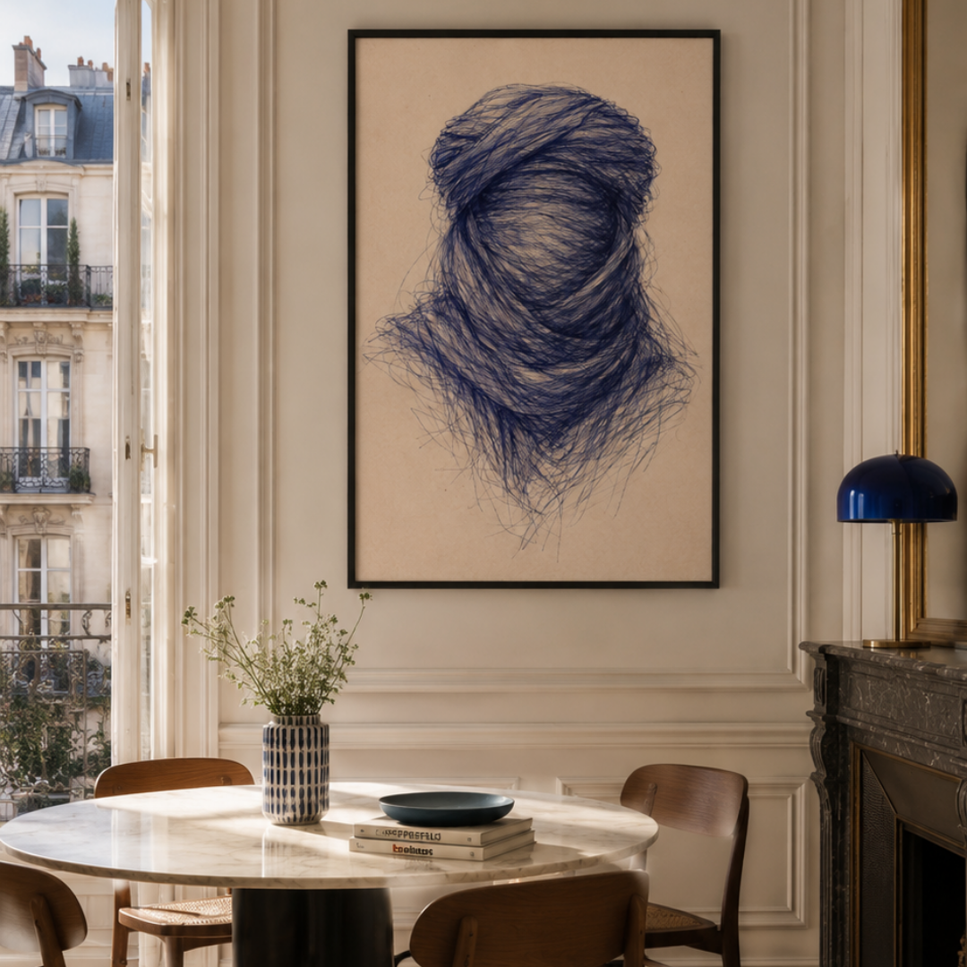 KOLORS artwork room mockup
