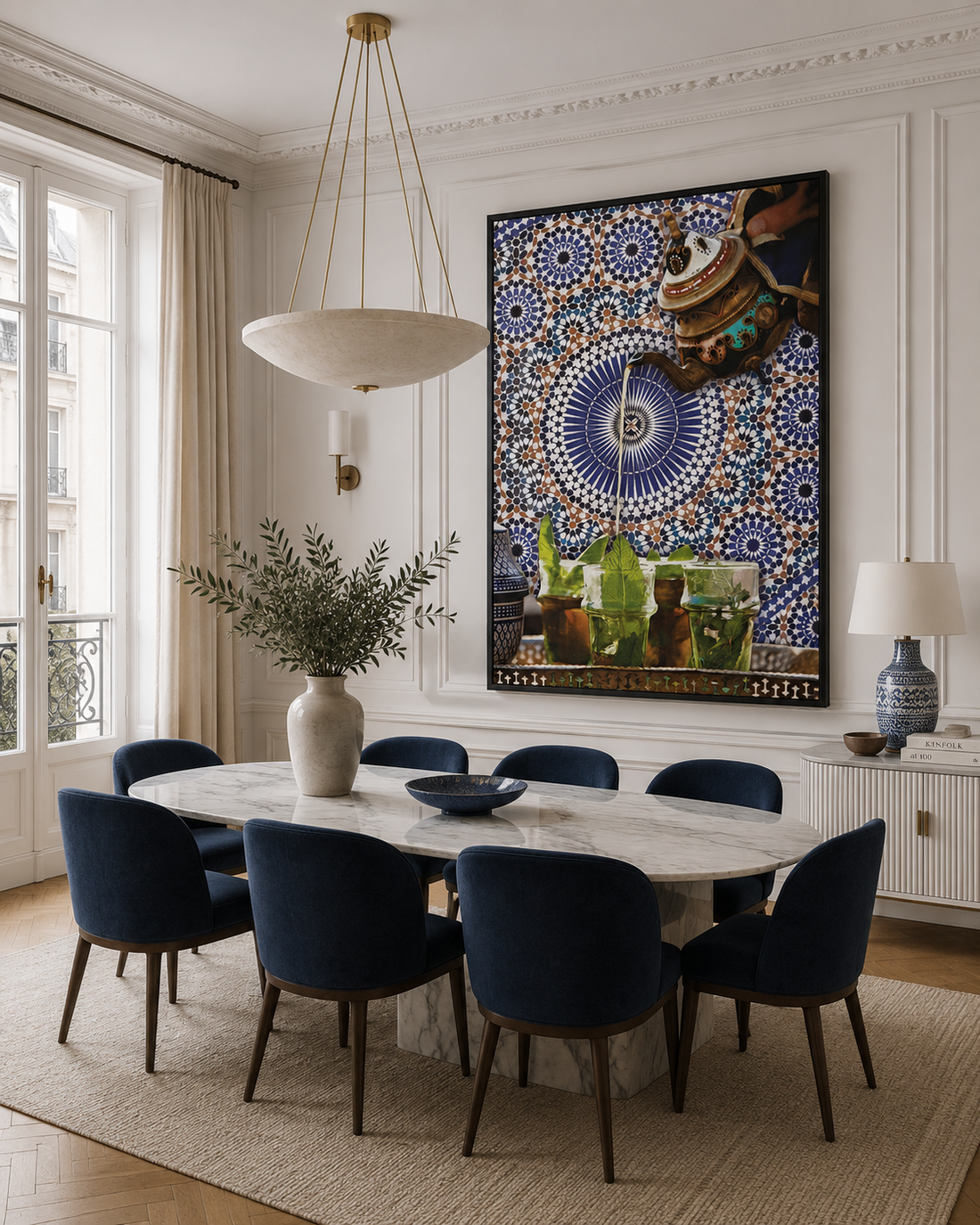KOLORS artwork room mockup