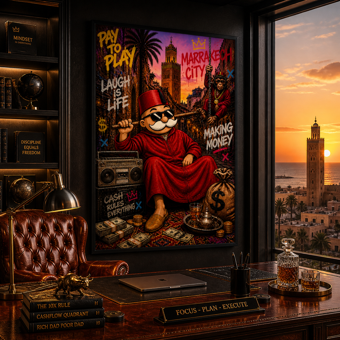 KOLORS artwork room mockup