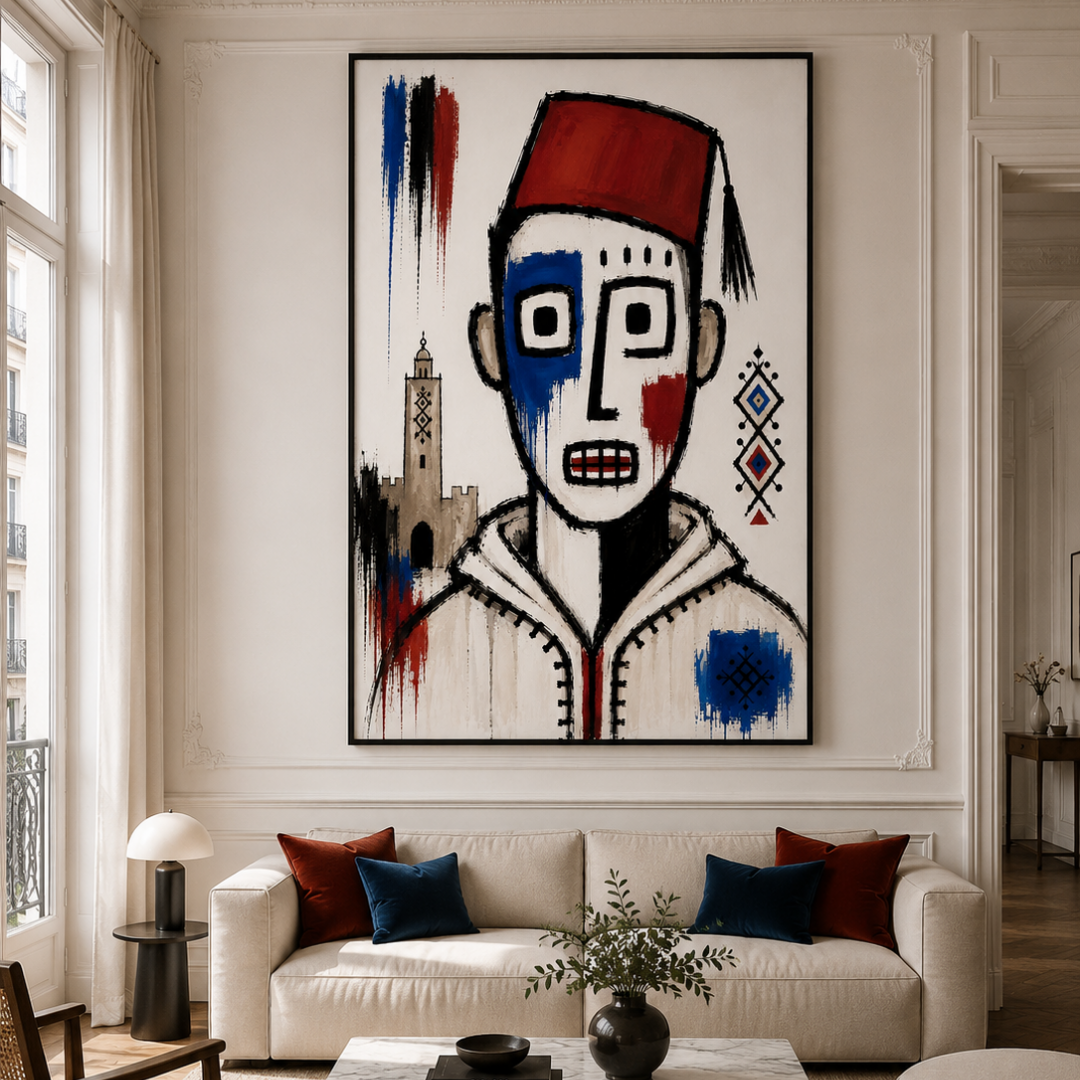 KOLORS artwork room mockup
