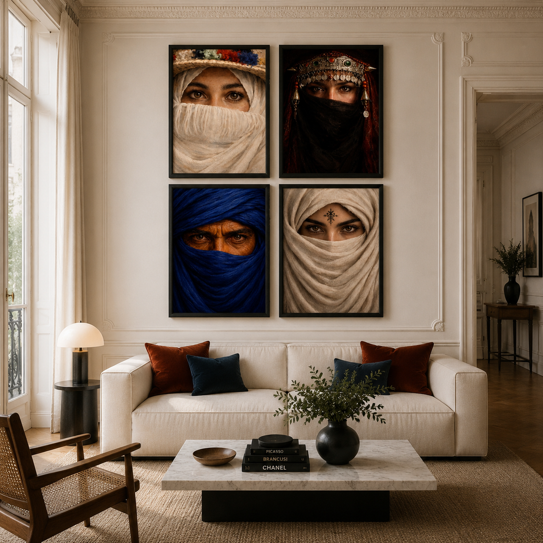 KOLORS artwork room mockup