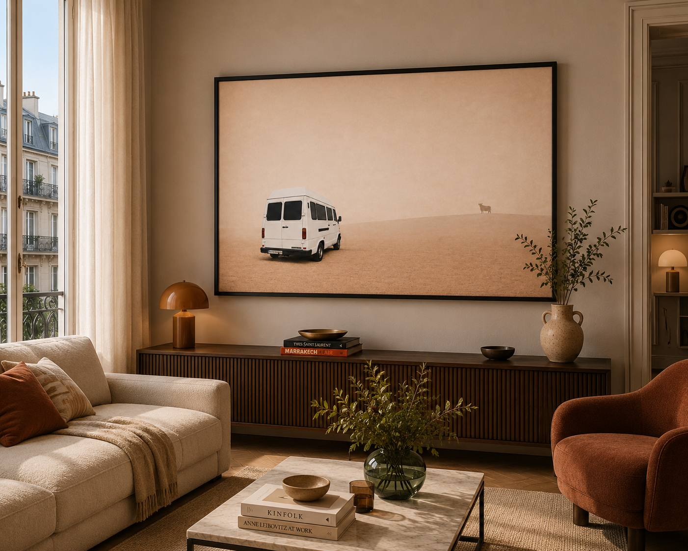 KOLORS artwork room mockup