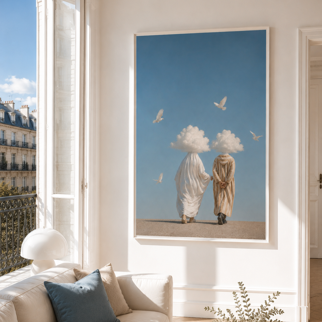 KOLORS artwork room mockup