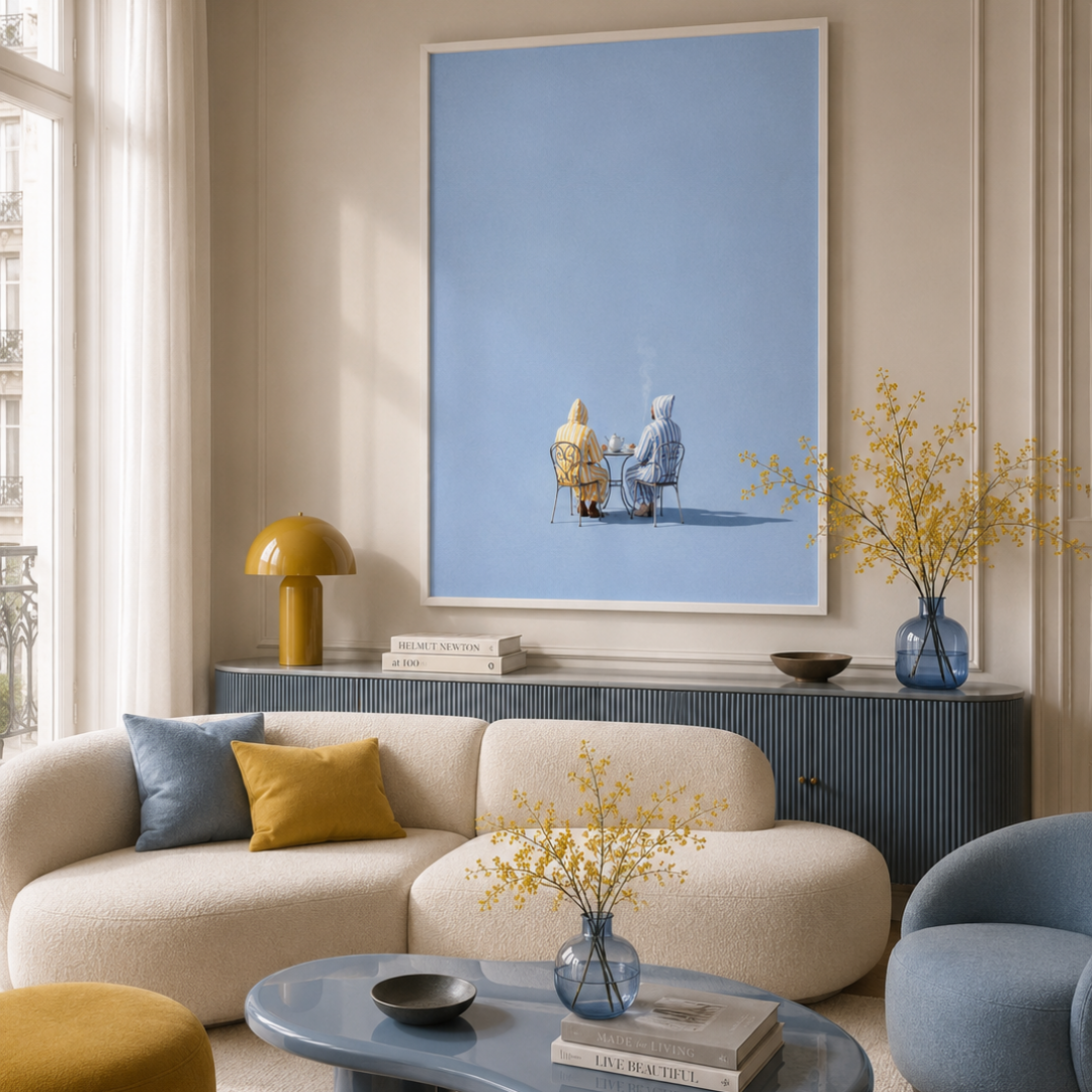 KOLORS artwork room mockup