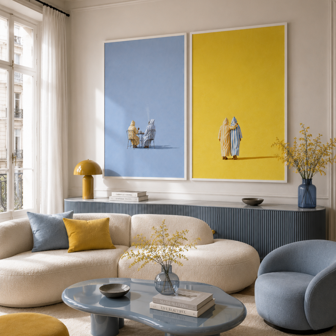 KOLORS artwork room mockup