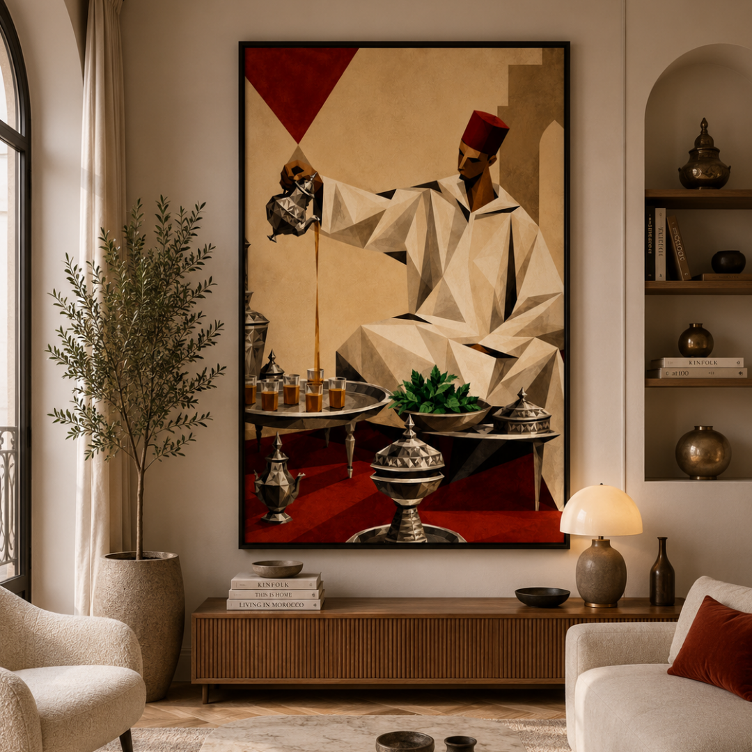 KOLORS artwork room mockup