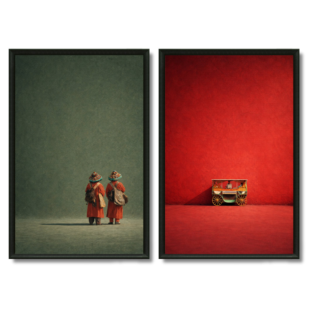 KOLORS artwork room mockup