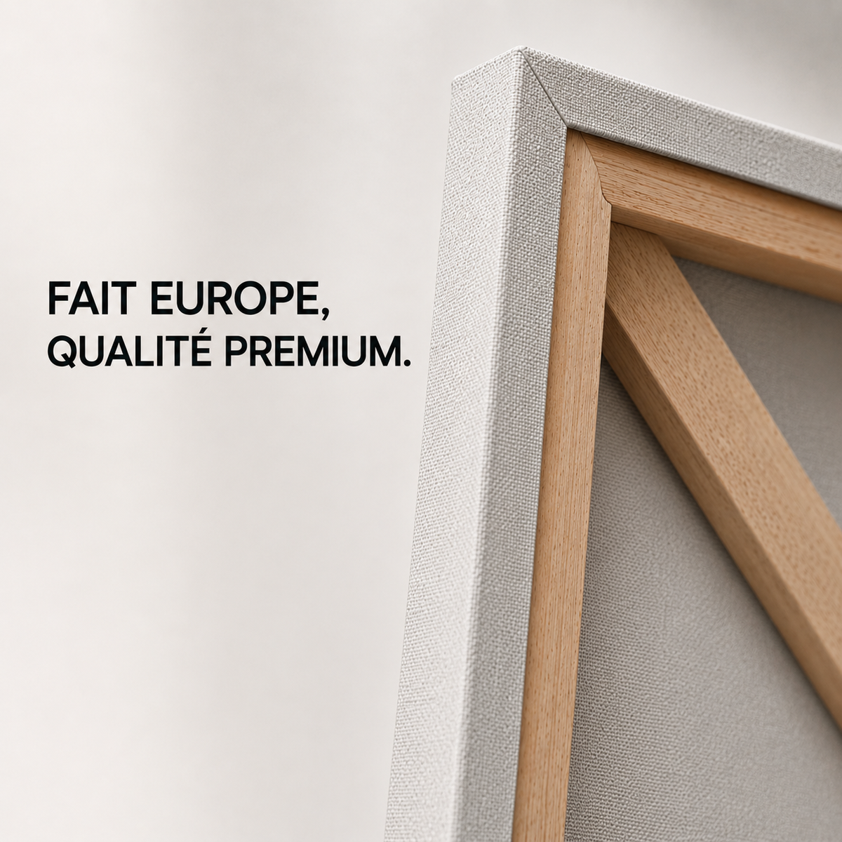 Duo Tableaux marocains Hospitalité & L’amour marocain – 2xS : 40x30cm, Tableau en toile, Cadre Américain Blanc