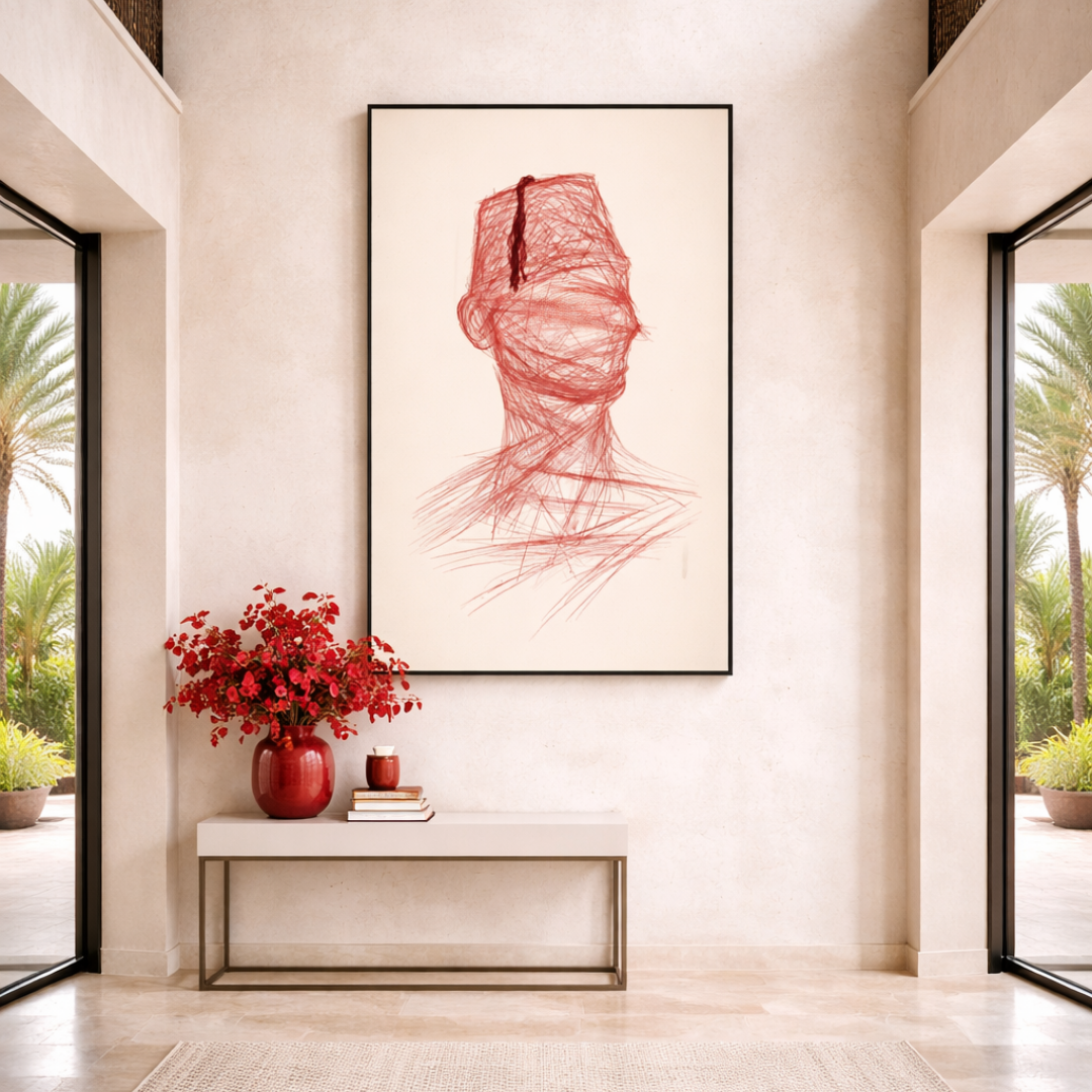 KOLORS artwork room mockup