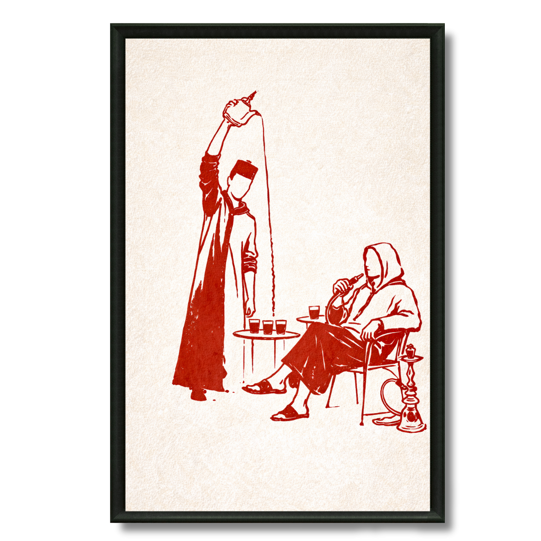 KOLORS artwork room mockup