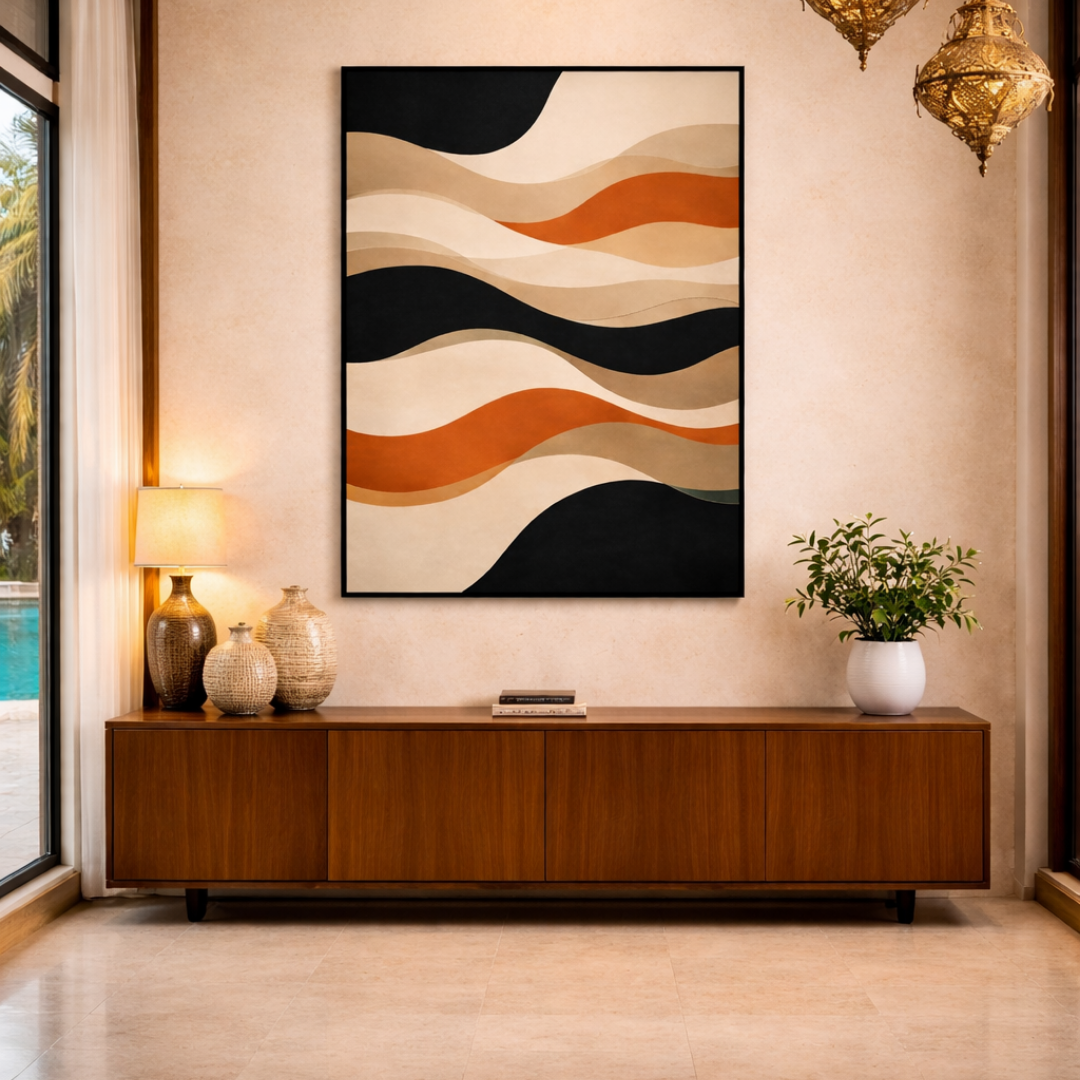 KOLORS artwork room mockup