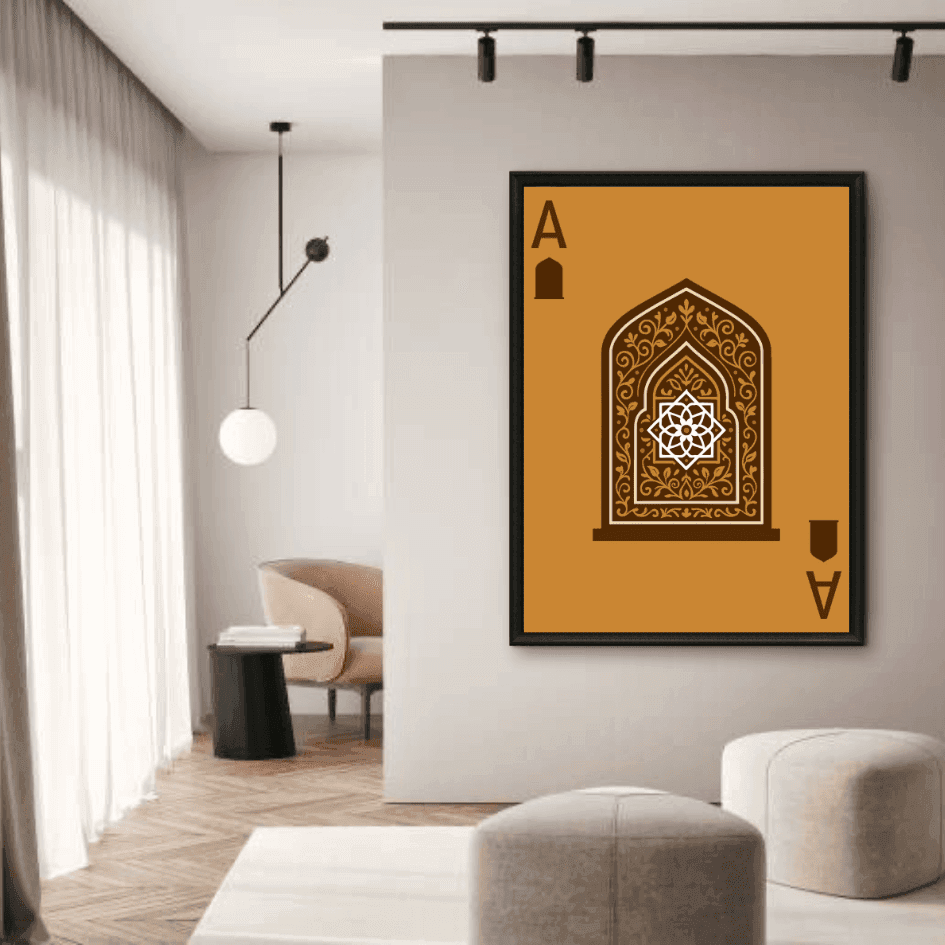 KOLORS artwork room mockup