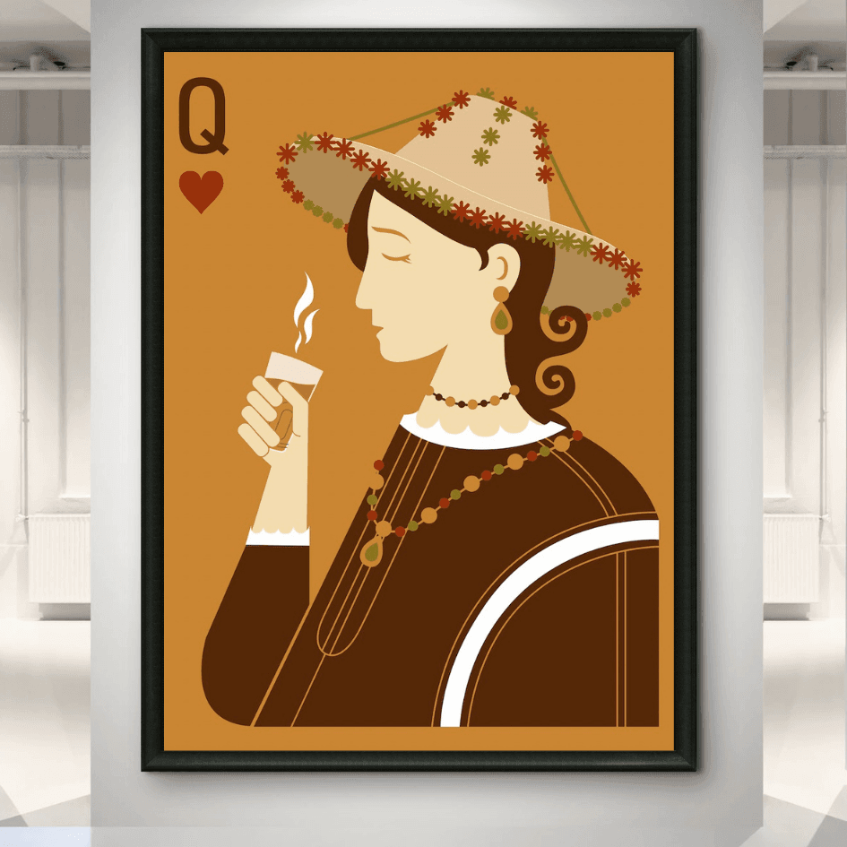 KOLORS artwork room mockup