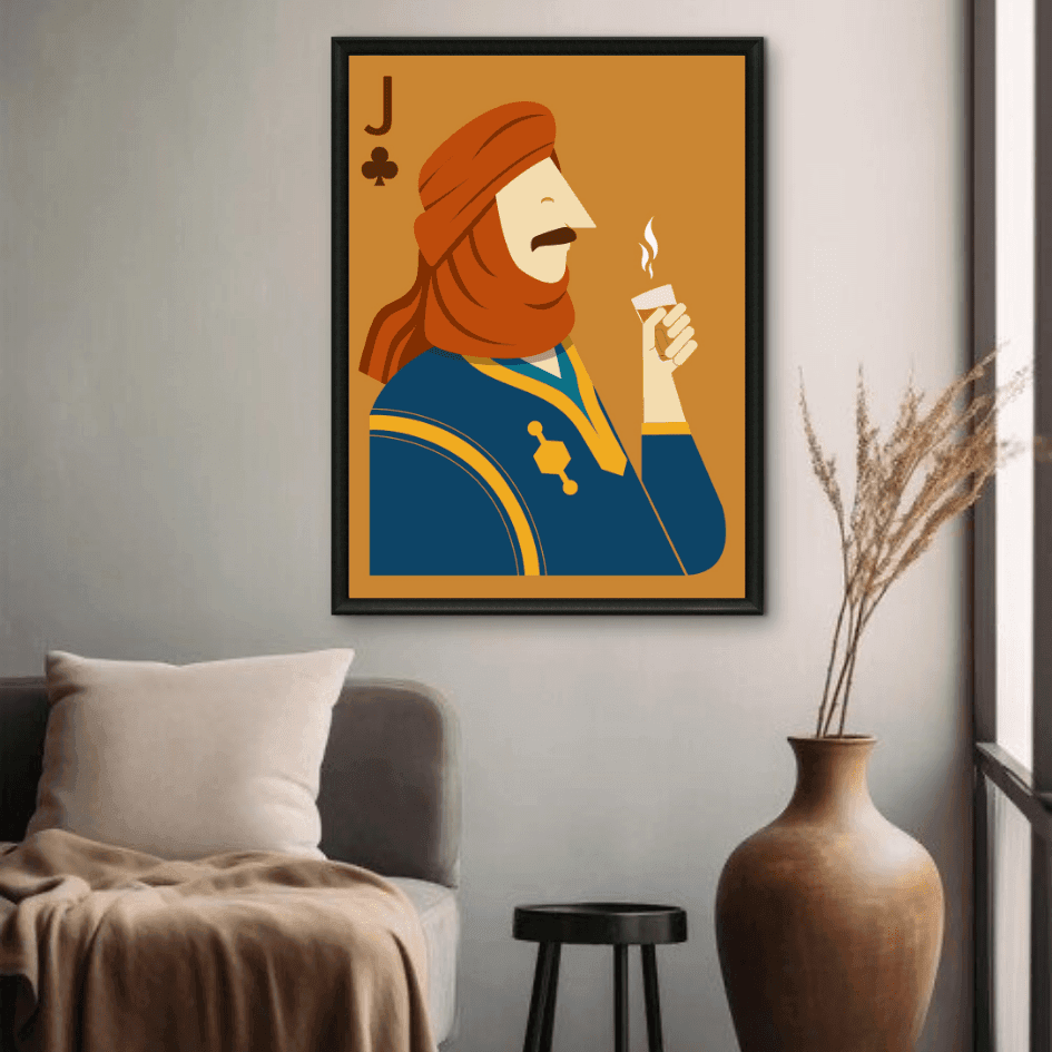 KOLORS artwork room mockup