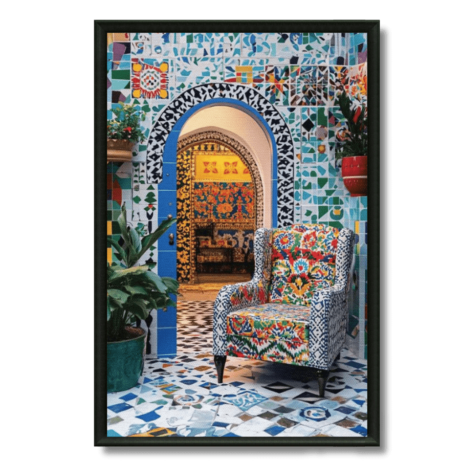 KOLORS artwork room mockup
