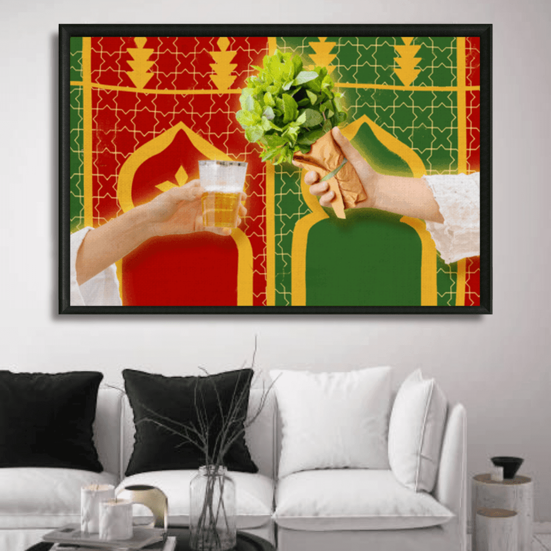 KOLORS artwork room mockup