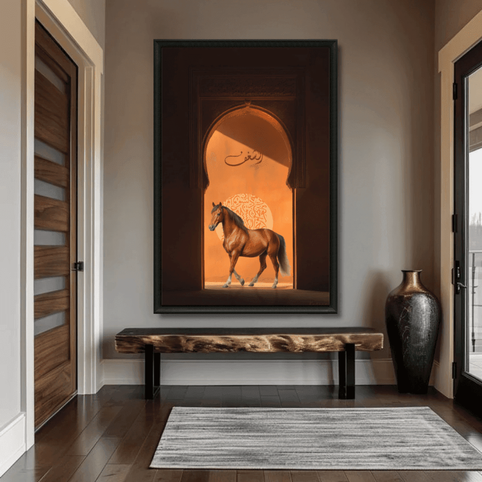 KOLORS artwork room mockup
