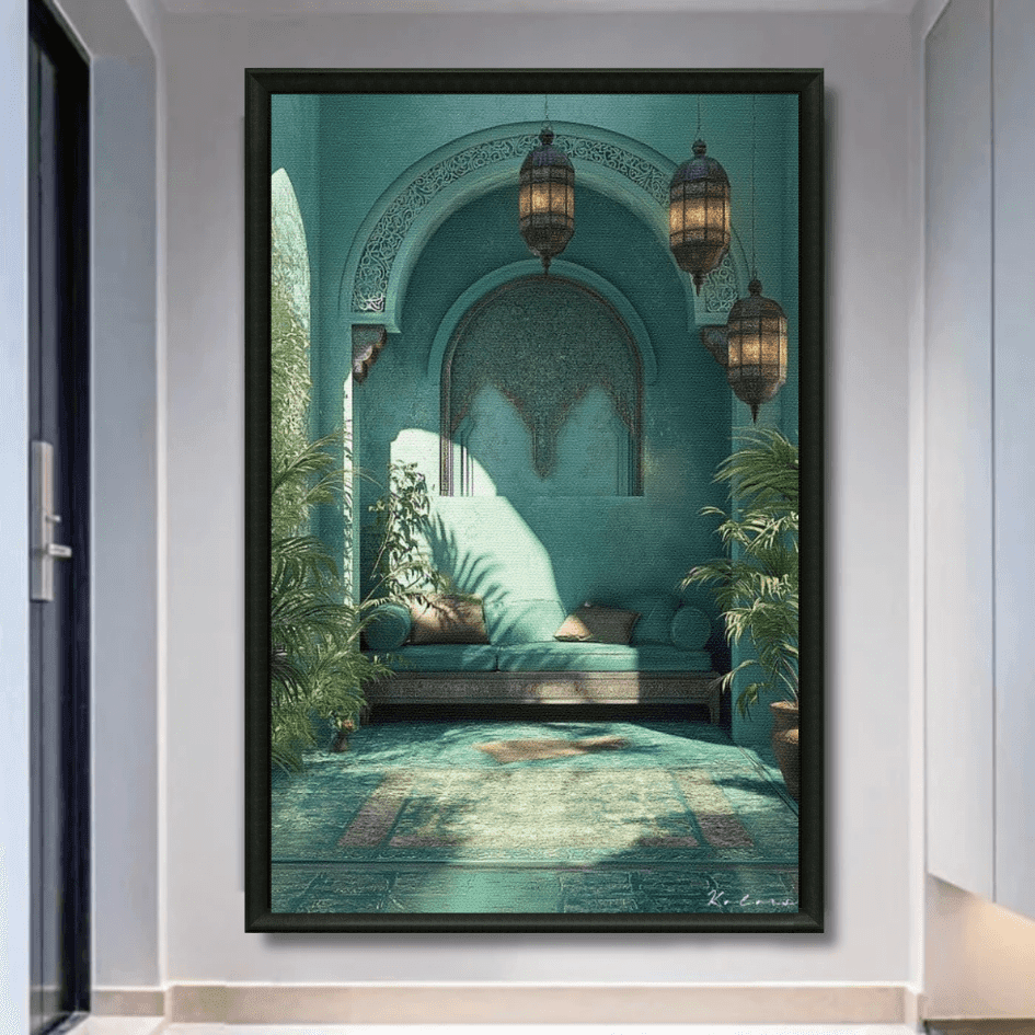 KOLORS artwork room mockup