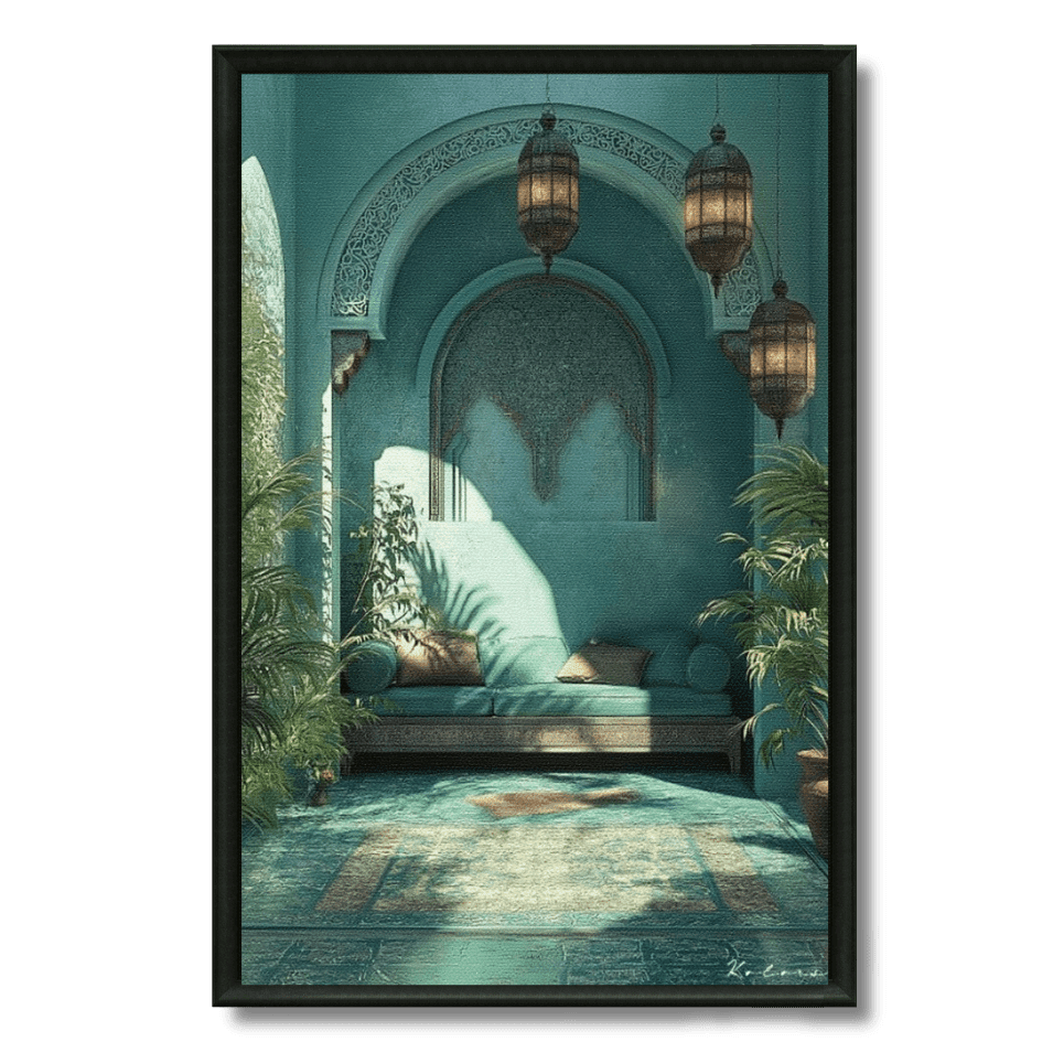 KOLORS artwork room mockup