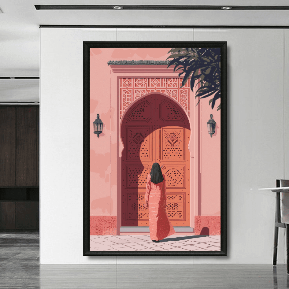KOLORS artwork room mockup