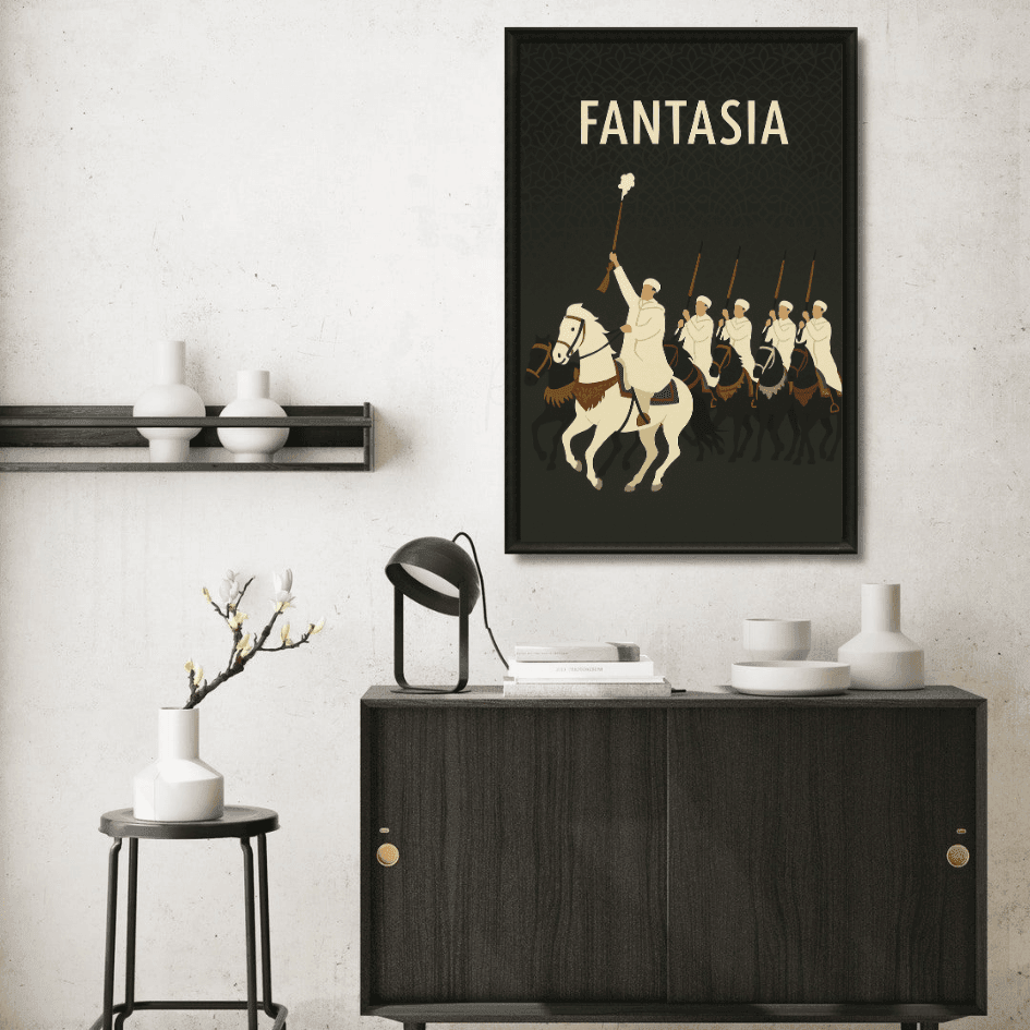 KOLORS artwork room mockup