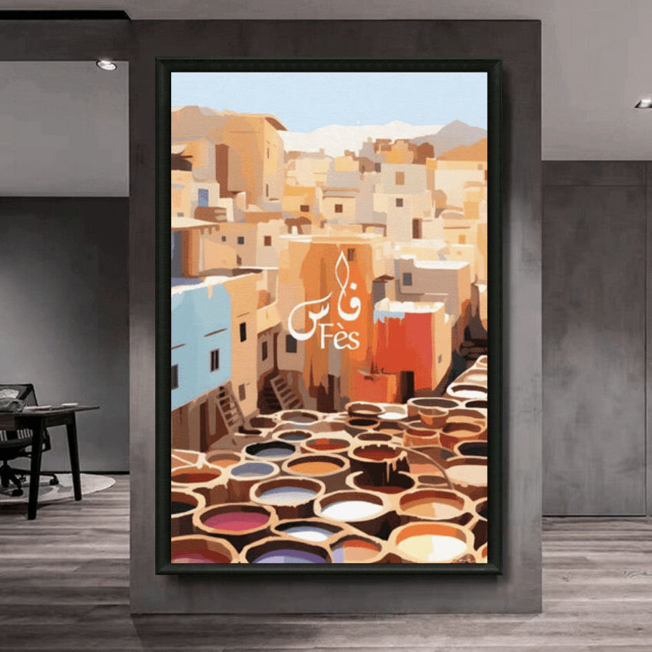 KOLORS artwork room mockup