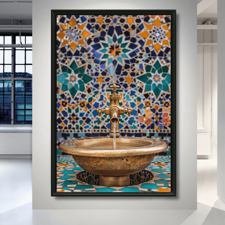 KOLORS artwork room mockup