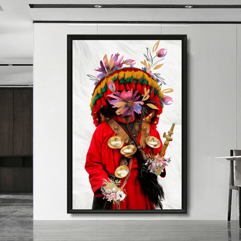 KOLORS artwork room mockup